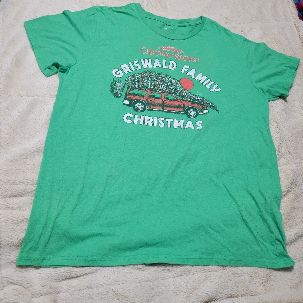 National Lampoon Griswald Family Christmas Vacation tShirt, 2X